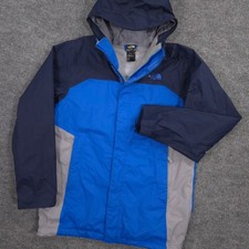 The North Face Vortex Triclimate Jacket Boys XL 18/20 Blue Hooded No Liner 