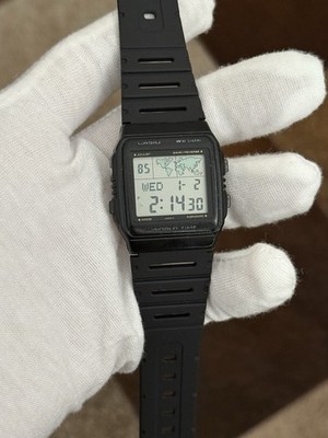 Rare Vintage Casio World Time W-50U Men