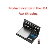 Gram Digital Scale 0.01G Accuracy, 500G Small Pocket Scale Jewelry Scale