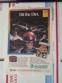 1990 De colecci&oacute;n 6,5x10" IMPRESI&Oacute;N ANUNCIO NINTENDO NES SUPER OFF ROAD IVAN IRONMAN STEWART Cb47