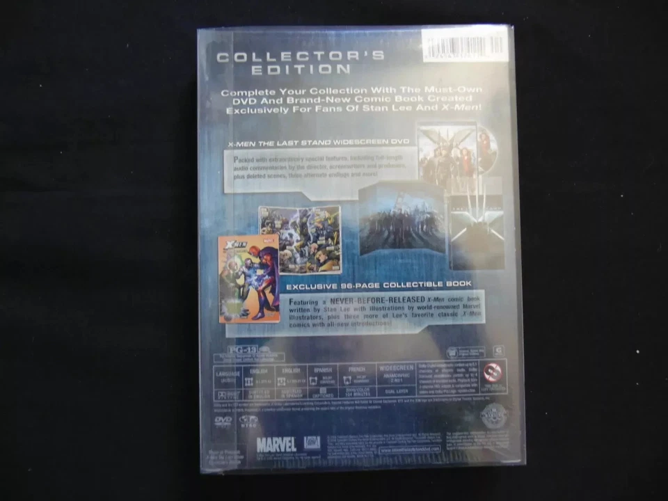 X-men The last Stand Collectors edition DVD still sealed NTSC with X-men Comic - Image 2 of 2