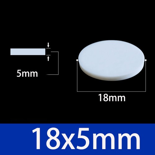 Round Silicone Rubber Sheet Seal Gaskets Dia 5mm-150mm Thick 1/1.5/2/3/4/5mm - Picture 140 of 176