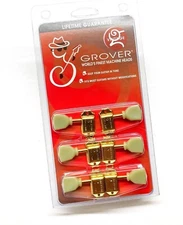 Grover Gold Keystone Guitar Tuners for Vintage Gibson® Les Paul/SG/ES 133GK
