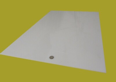 HDPE (Polyethylene) Sheet White, .125'' (1/8) Thick x 24'' Wide x 36'' Long, 2 Unit