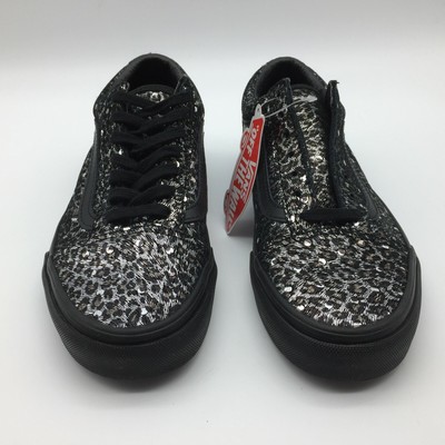 vans old skool metallic leopard