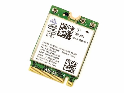 Carte Wifi/Bluetooth Intel 17265NGW (806724-001) Pour HP Elite X2 1011 G1 - Occasion