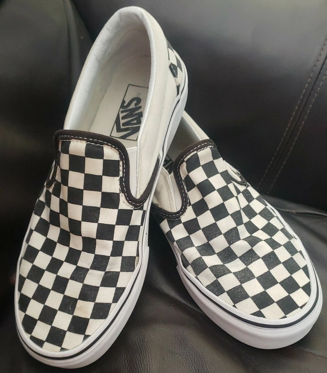 checkerboard loafers