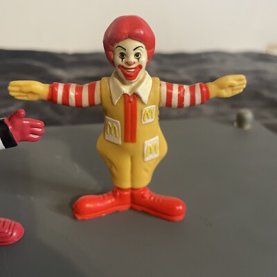 Vintage 90's Ronald McDonald & Handburgler Figures - Lot of 2 | eBay