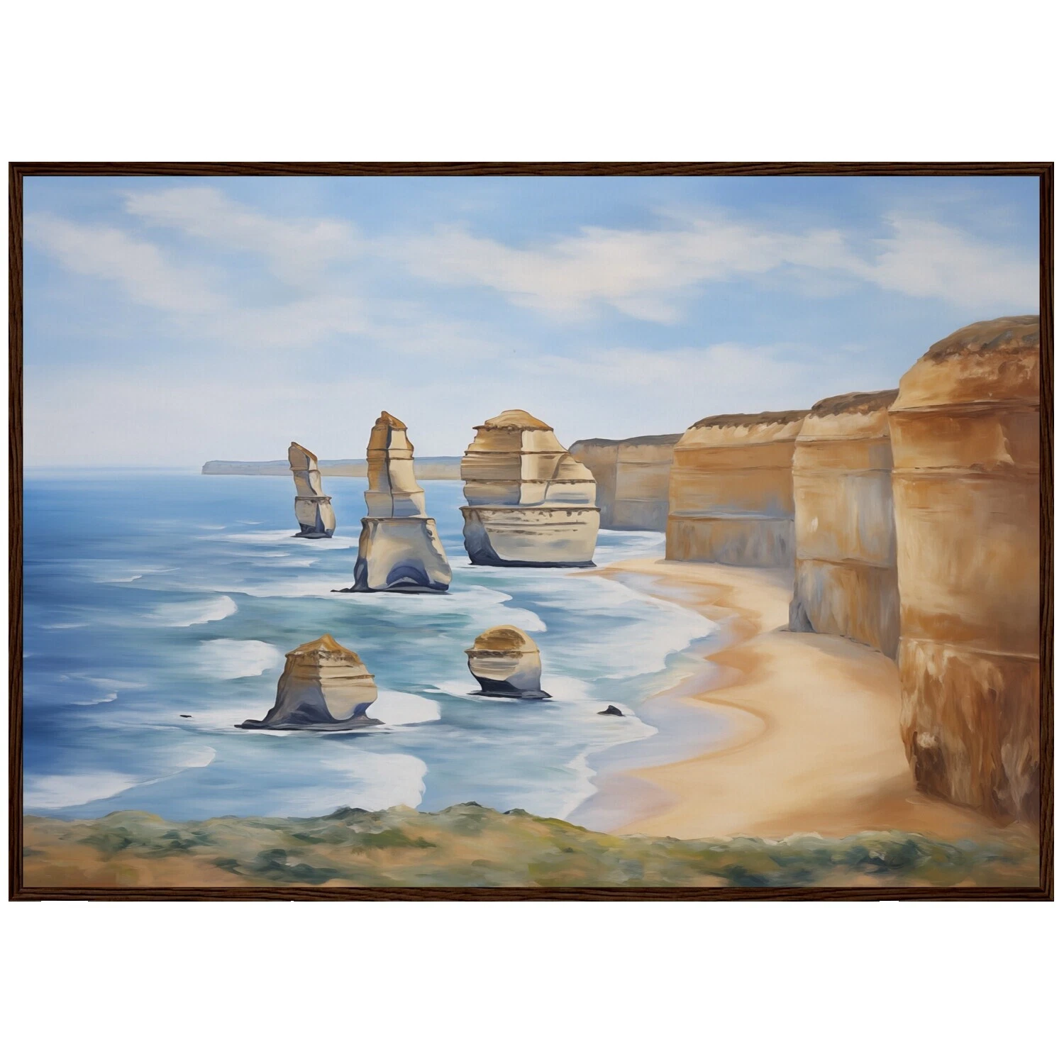 Australia enmarcado afiches y grabados de decoración para el Hogar