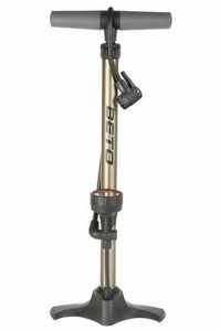 track pump with gauge