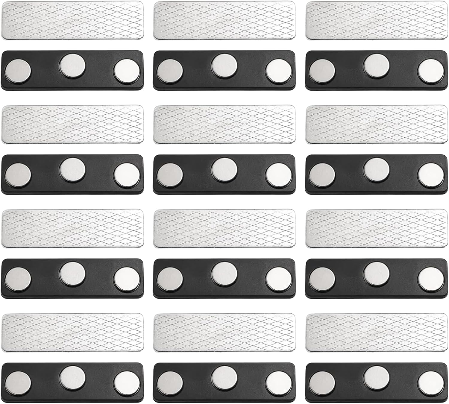 Magnetic Curtain Closure, 10pcs Blackout Blind Accessory, Adhesive Curtain Magne