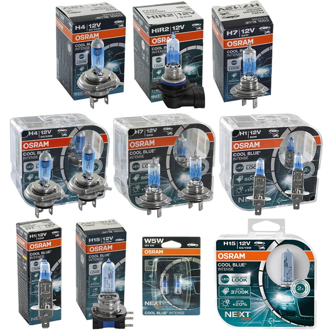 Spektakel heuvel Vet OSRAM COOL BLUE INTENSE Next Generation H1 H4 H7 H15 HIR2 W5W +100% 5000K | eBay Spektakel heuvel Vet OSRAM COOL BLUE INTENSE Next Generation H1 H4 H7 H15 HIR2 W5W +100% 5000K | eBay