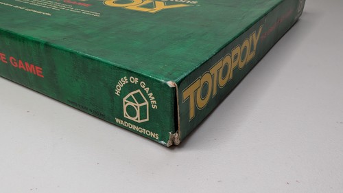 Vintage Waddingtons Totopoly Brettspiel 1972 - komplett ohne Anleitung - Bild 4 von 12