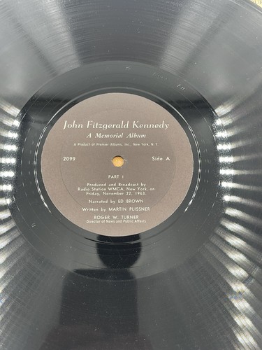 JFK - John Fitzgerald Kennedy - A Memorial Album - LP Vinyl Record 1963 Vintage - Picture 4 of 6