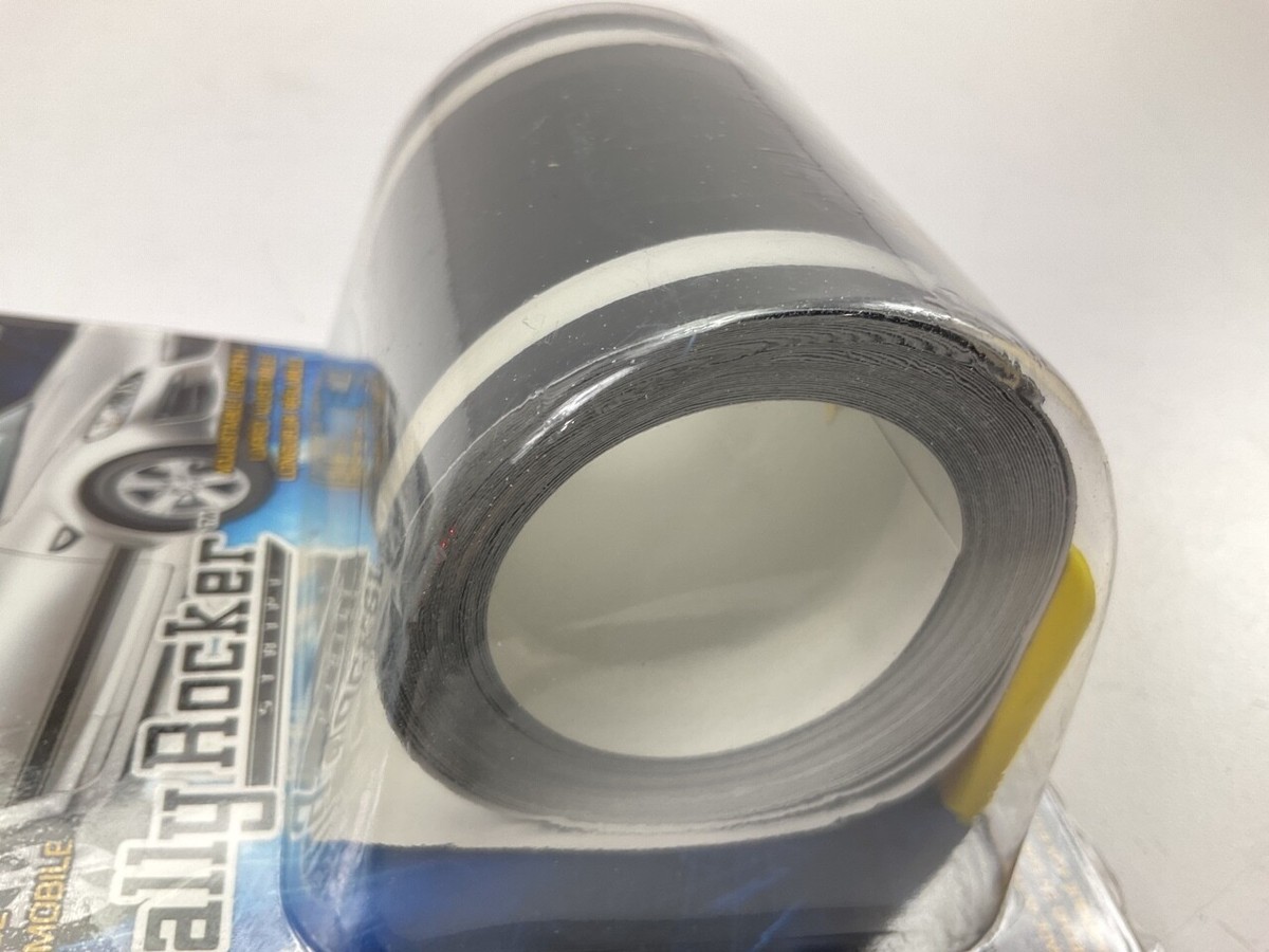 Prostripe R76019 Black Rally Rocker Style Stripe Tape, 3