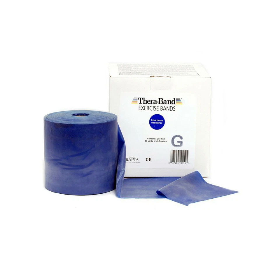 Thera-Band® Original Theraband teraband von 1,6m bis 3m extra stark / blau