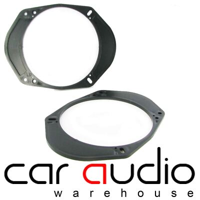 Motorguard Front Rear Door 165mm 6.5" Full Kit Speaker Adaptors Rings Spacers Collars For Volkswagen VW Skoda Seat Audi With Speaker Harness Loom - View #11