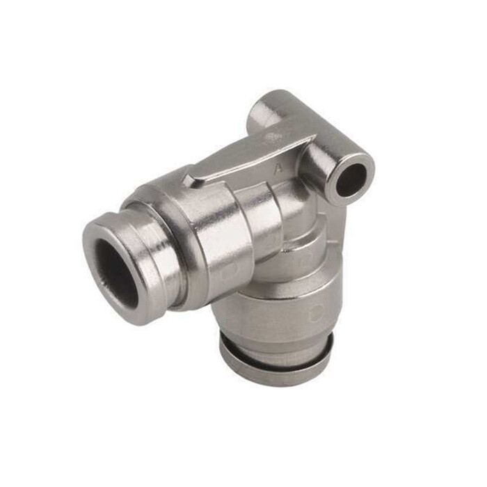 1 PCS SMC KQG2L06-00 One-touch Fittings Elbow Union 6mm Tube OD ✦KD