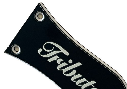 For Gibson Epiphone Guitar Truss Rod Cover 3 Holes Style Black Guitar Pickguard - Picture 2 of 6