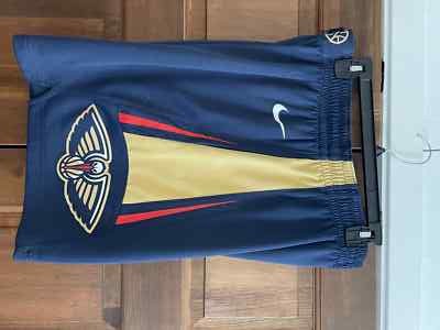 Nike New Orleans Pelicans Icon Edition NBA Swingman Shorts Men's Sz Large / 38