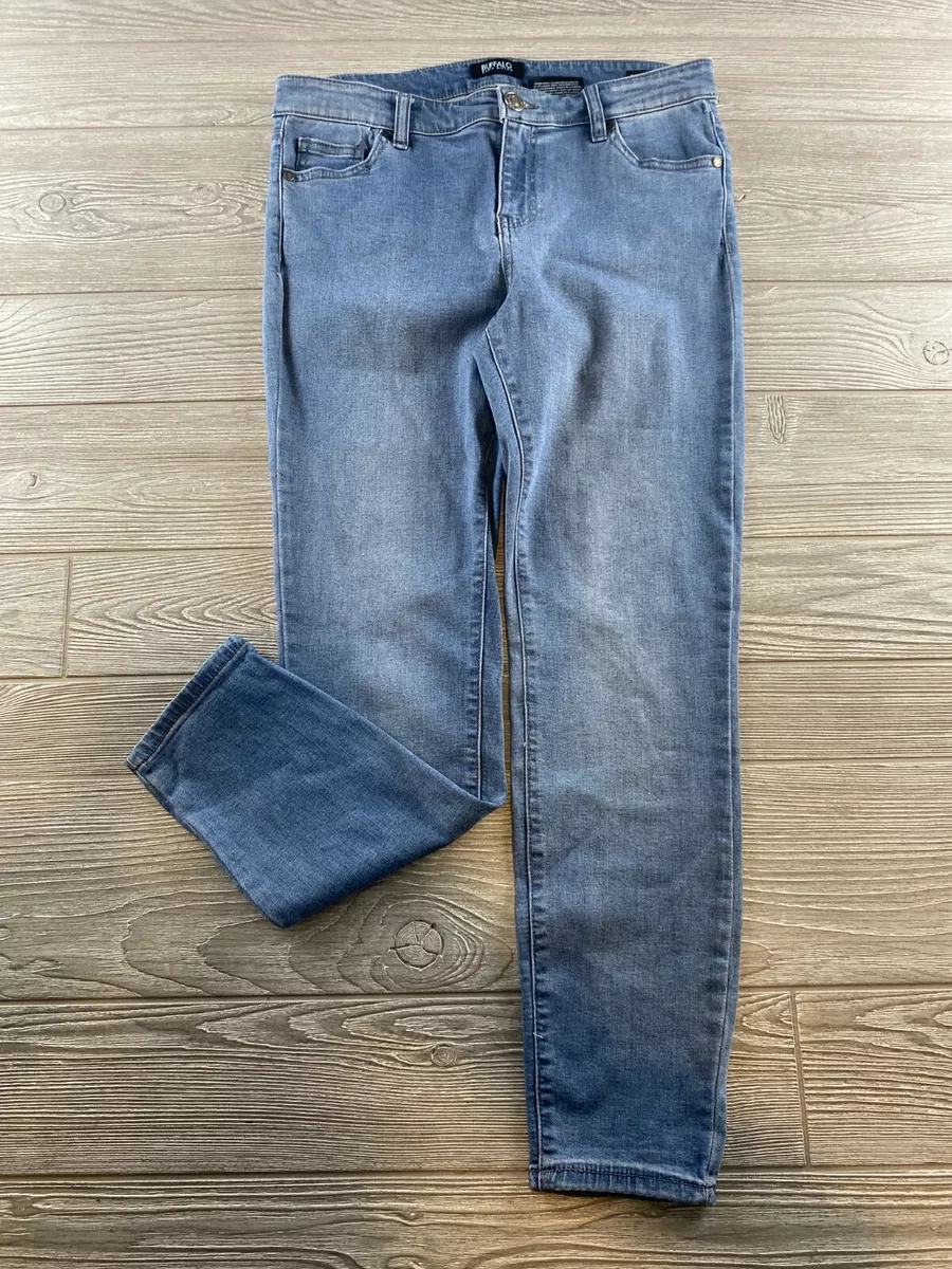 Buffalo David Bitton Jeans 8 29 Aubrey Mid Rise Stretch Super Soft Ankle Graze