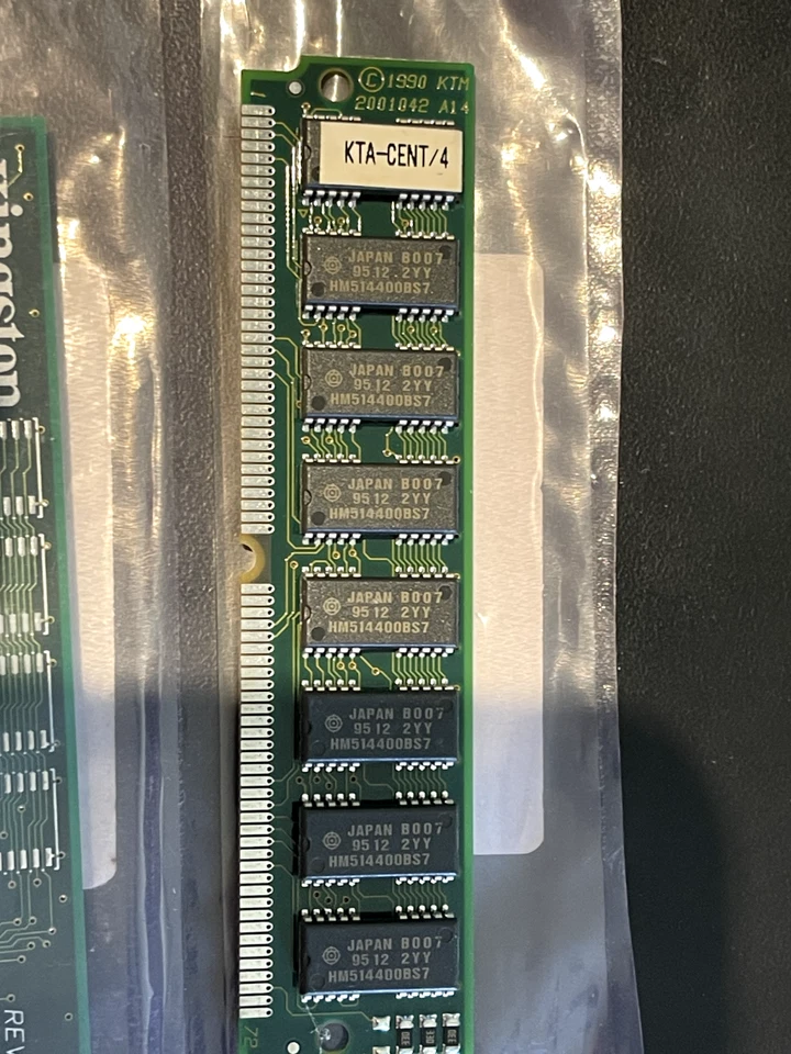 Kingston KTA-CENT/4 4MB Memory for Apple MAC Centris 610/650/lc III M1507LL/A - Image 4 of 4