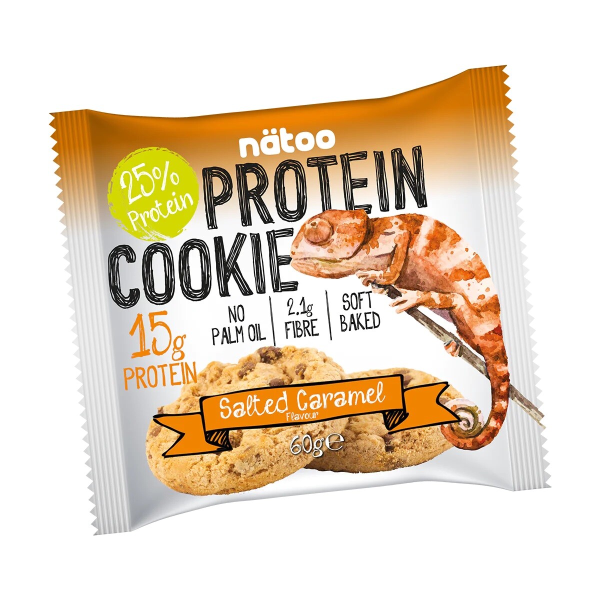 NATOO Protein Cookie SALTED CARAMEL 1x60g