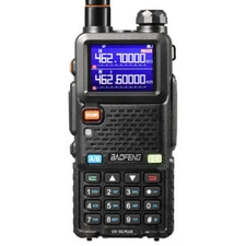 Baofeng UV-5G Plus GMRS Radio | 5W | 2500mAh USB-C Battery | Frequency Copy
