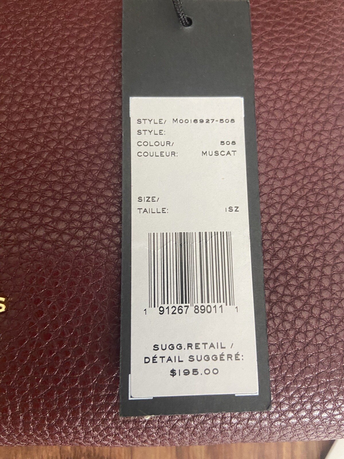 Marc Jacobs The Swifty Logo Crossbody Bag Muscat M0016927 NEW With Tag