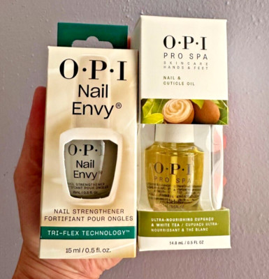 OPI Treatment Duo- Nail Envy & ProSpa Cuticle Oil 0.5oz