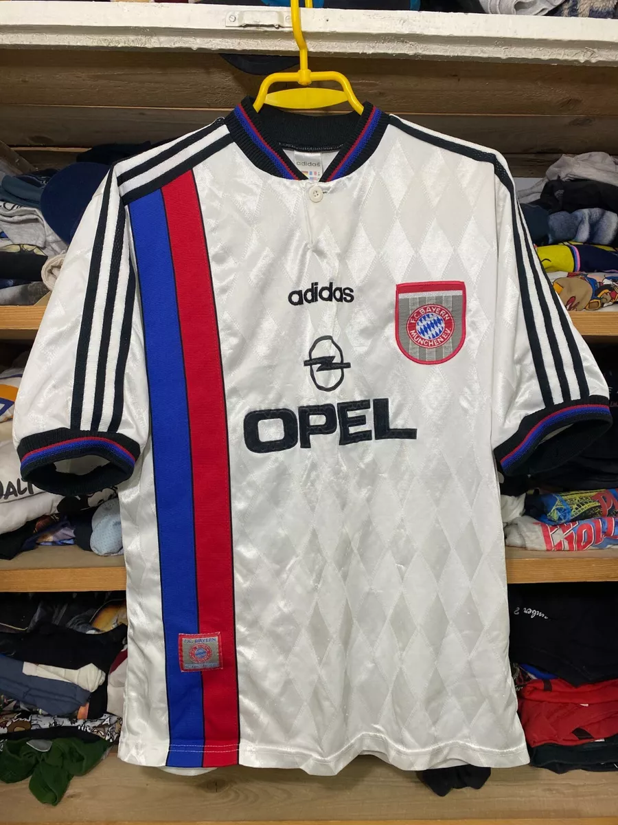 Bayern Munchen Adidas Vintage soccer jersey Opel 1995 1997