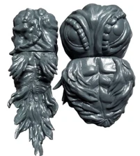 Godzilla Y-MSF YMSF Hedorah Land form & Tadpole figures from Japan 