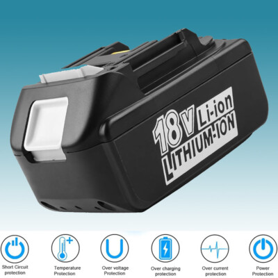 Makita Akku Set 2er-Pack 18V/8,0Ah Für Makita Akku BL1860B- 2er Set - 197422-4 BL1850 BL1830 DE 2er Set Original Akku BL1840B 4.0Ah Für Makita LXT Geräte