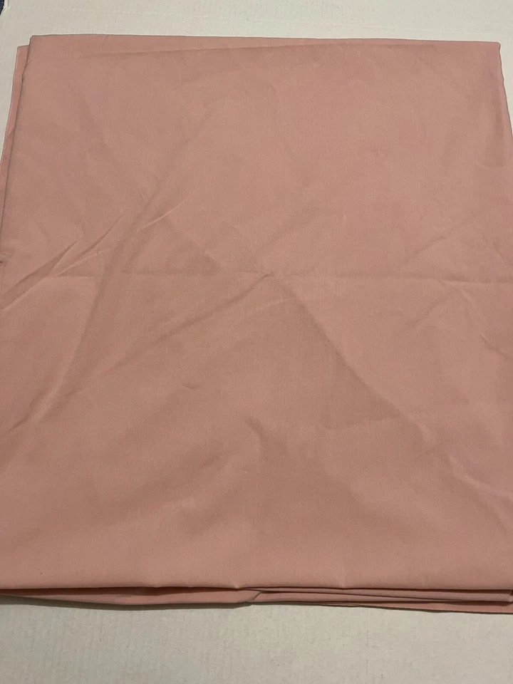 Sábana plana JC Penney rosa tamaño doble Foto 3 de 4