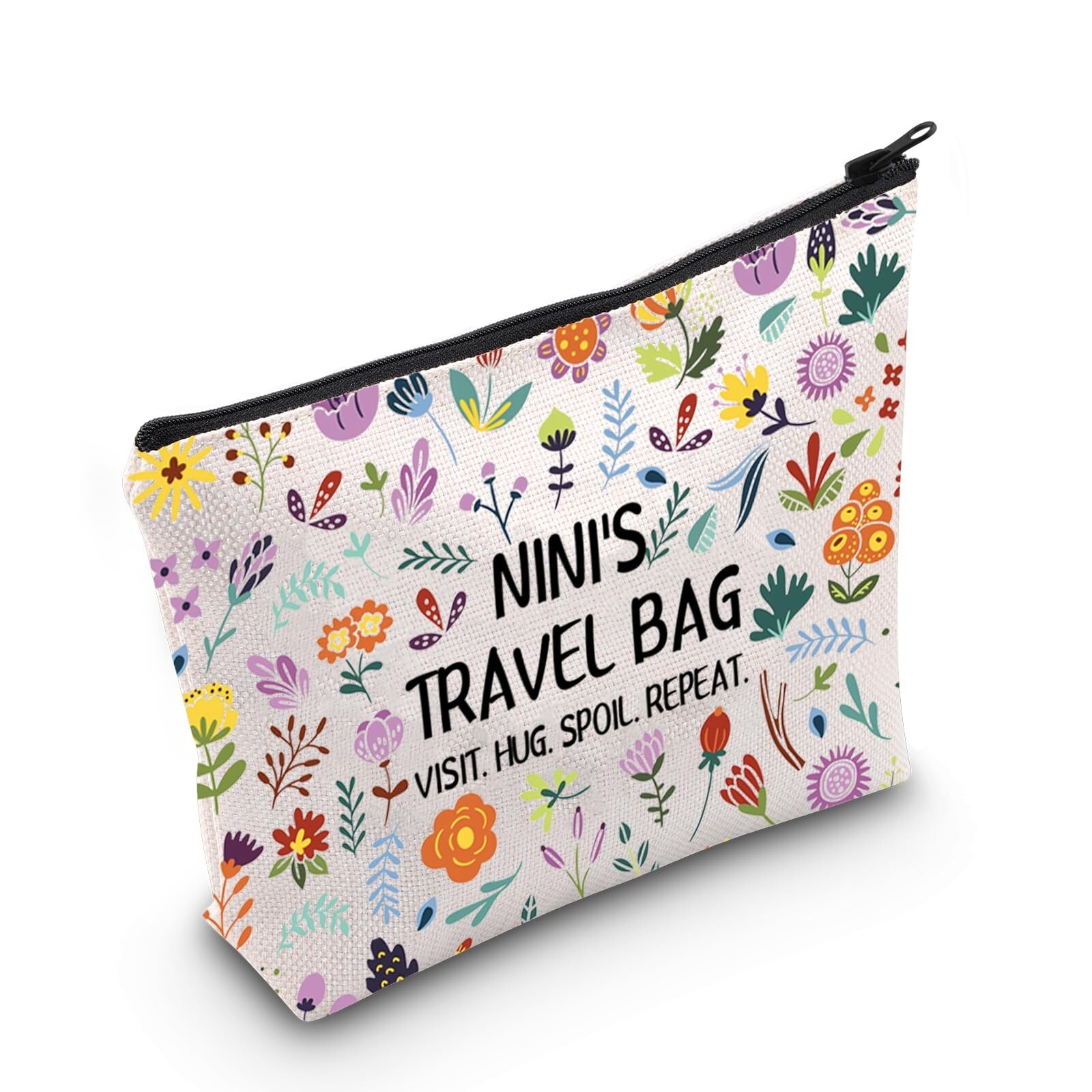 WCGXKO Nini Makeup Bag Nini Travel Bag Mother’s Day Gift Beat Nini Ever Gi