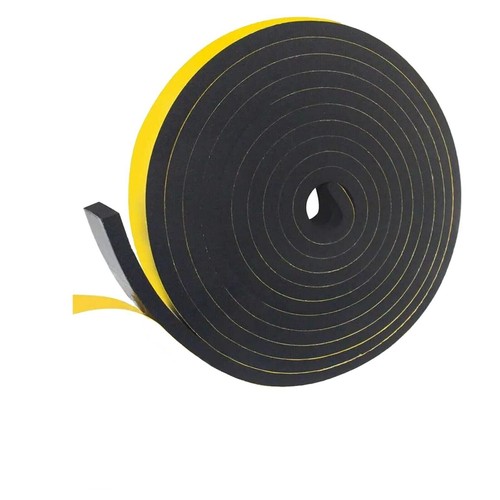 10M Window Foam Tape Weather Strip Draught Excluder Seal Door Stripping Adhesive - Picture 8 of 11