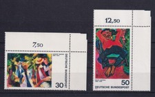 Bund 1974 MiNr. 816 + 817  Satz postfrisch Ecke 2  EOR