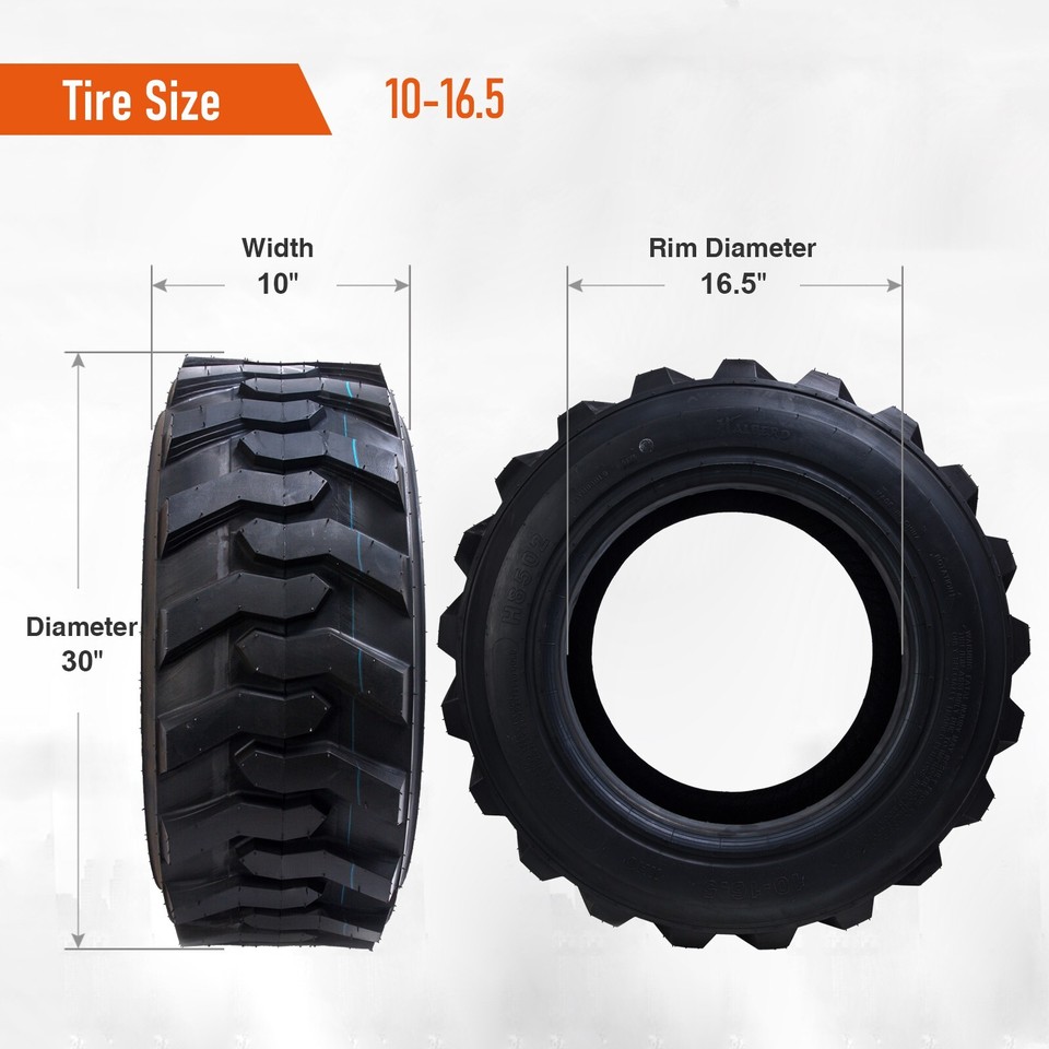 Skid Steer Tires 10 16 5