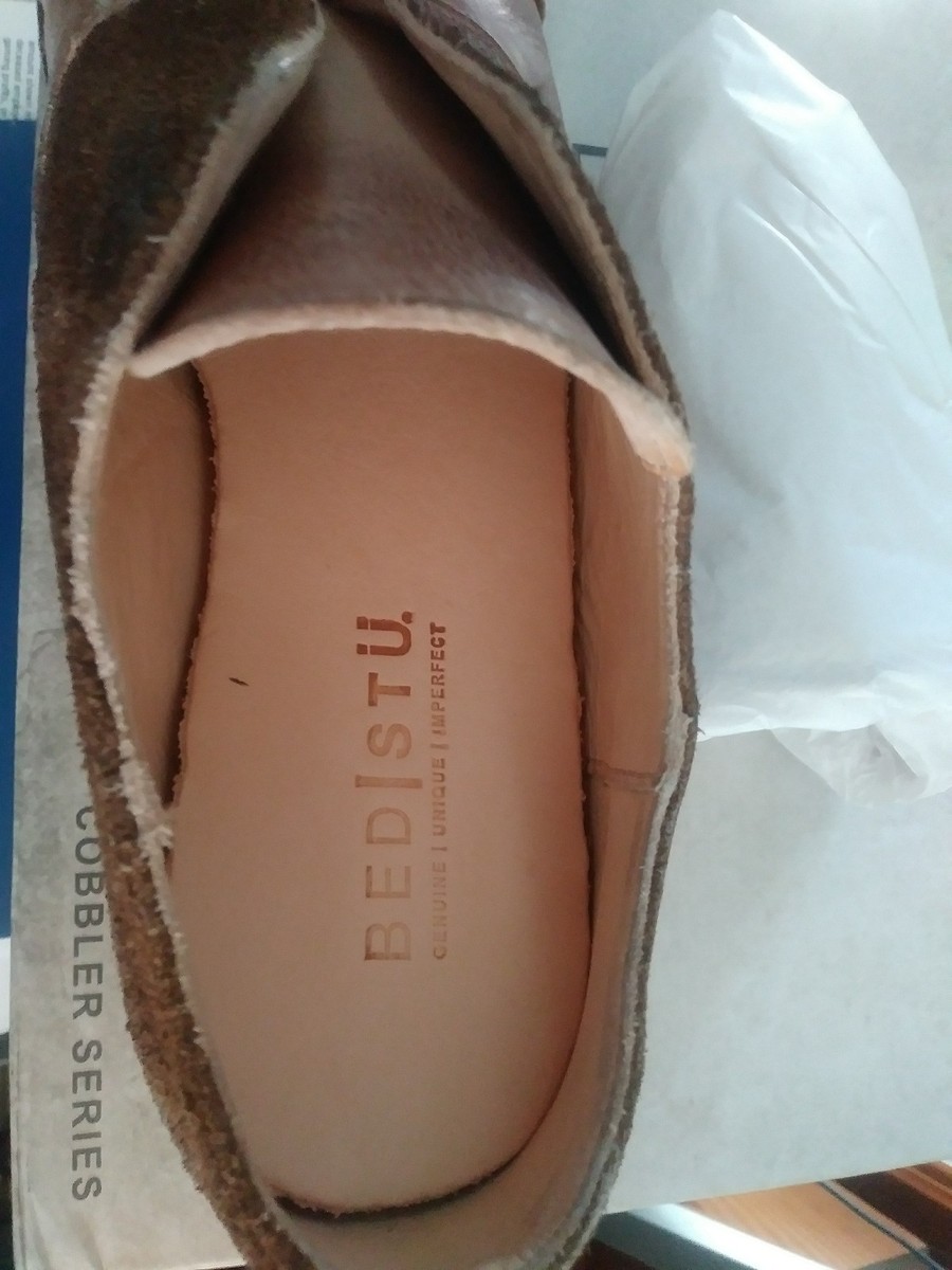Bedstu Rose Size 6 Womens Leather Slip On Tan Rustic bed stu  display picture 1