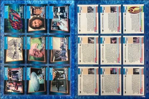 Star Trek: The Next Generation Inaugural Edition Complete trading card base set - Picture 11 of 15