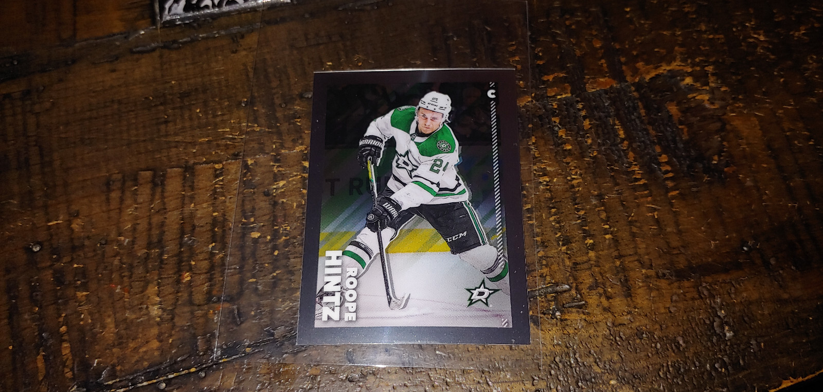 621: Jack Eichel 2022-23 Topps Chrome NHL Sticker Card #501 Golden Knights