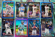 2024 Topps Pro Debut X-Fractor, Numbered Chrome & Base Color Variants