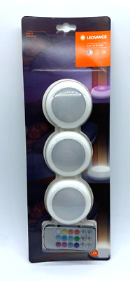 3x LEDVANCE LED Nachtlicht Lampe 0.2W 2 Lumen DOT-IT Nursery mit Fernbedienung