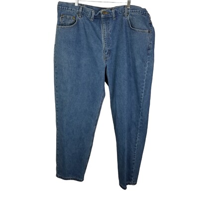 Carhartt Men 48x30 Relaxed Fit Jeans Denim