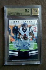 2019 Prestige Deshaun Watson Impressions Autograph True 1/1 BGS 9.5 Gem 10 Auto