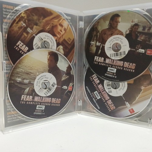 Fear The Walking Dead Complete Season 1 -3 Ex-Rental PAL Region 4 Free Postage - Picture 8 of 14