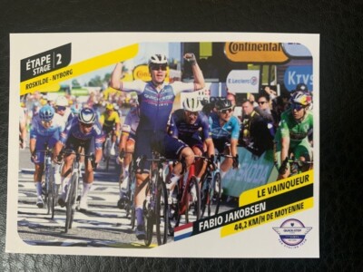 Panini Tour de France 2022 Sticker - Fabio Jakobsen (Quick Step Cycling Team)