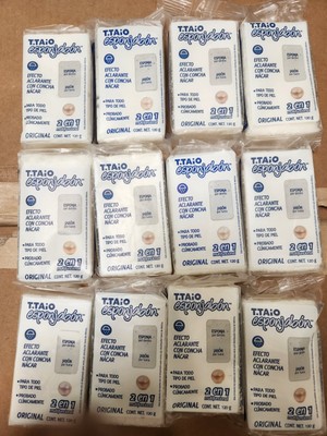 12 SPONGE SOAP T.TAIO LIGHTENING EFFECT MOTHER OF PEARL MADE MEXICO ALL SKIN