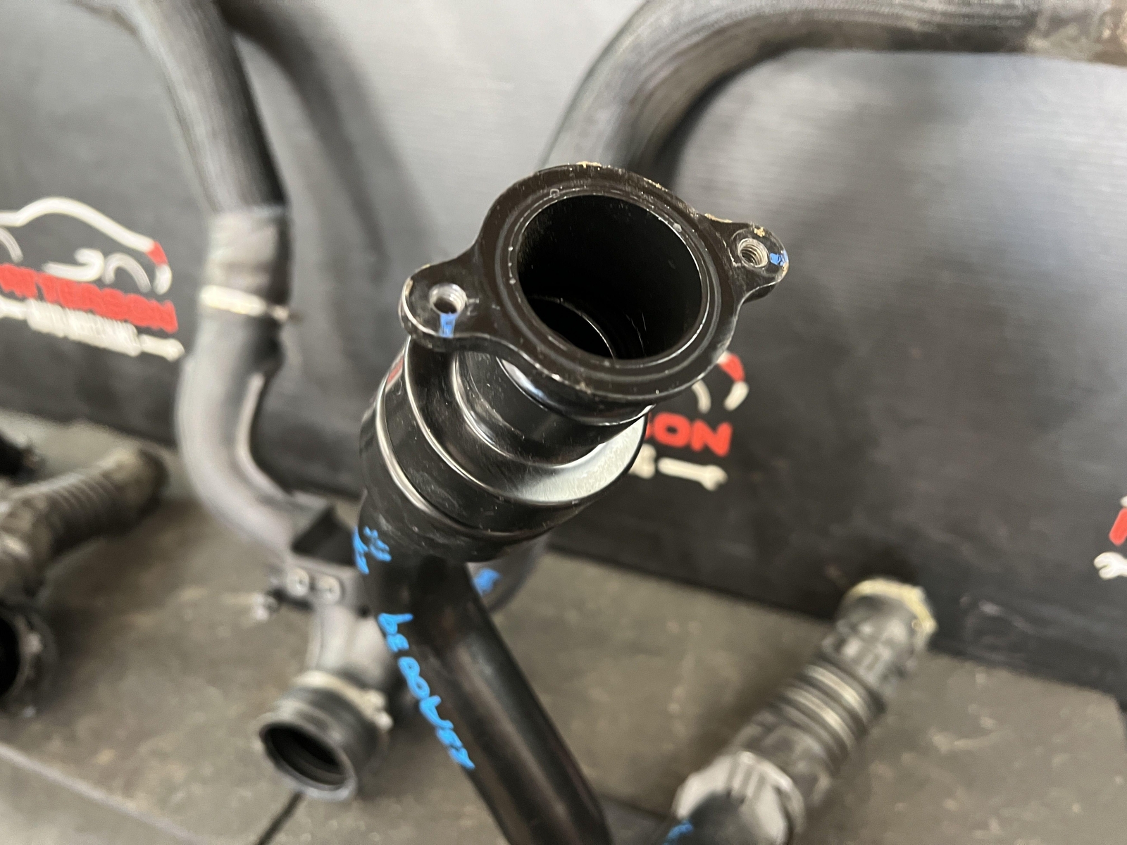 17-20 MASERATI GHIBLI AIR CLEANER TURBO TUBES PIPES 3.0 AWD