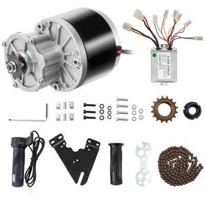 Kit Motore Elettrico Spazzolato Riduzione 250W 24V DC per E-Bici con  Controller 8079601294578 | eBay